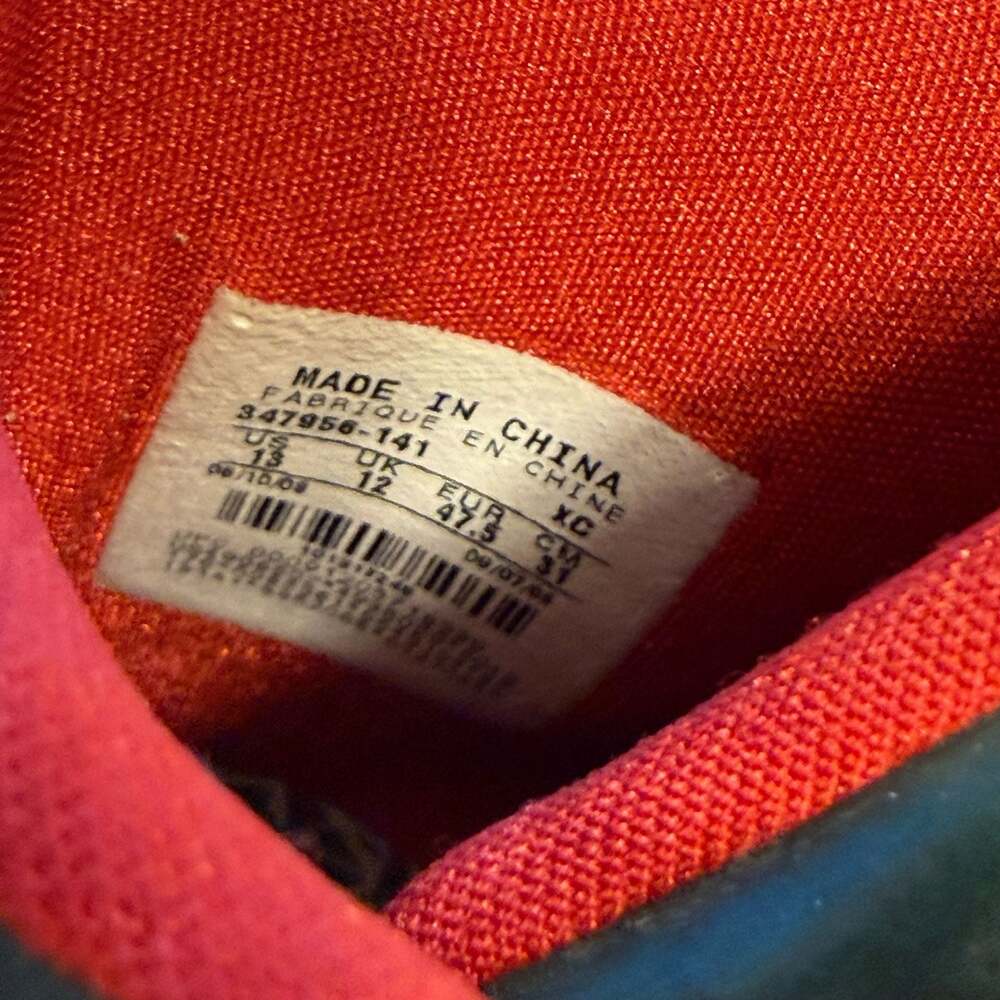 Nike Air Max Griffey GD II White Dark Pine Red Size 13 - Picture 7 of 13